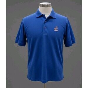 ​Vintage Florida Gators Polo Shirt Sahara Made in USA Blue Men's M Single Stitch
